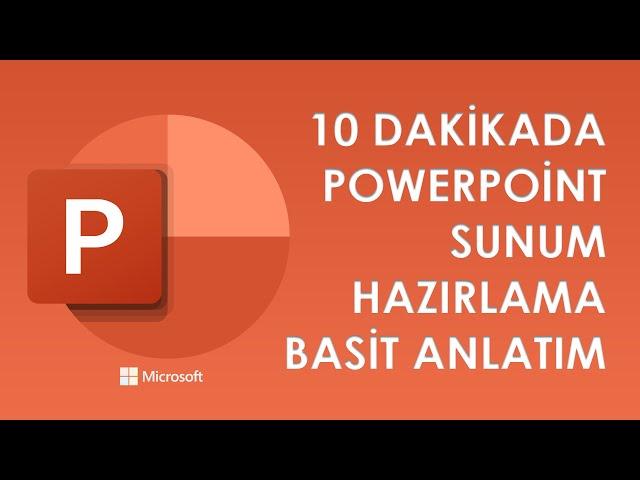 POWERPOİNT İLE BASİT SUNUM HAZIRLAMA / POWERPOİNT NASIL KULLANILIR? SLAYT YAPIMI