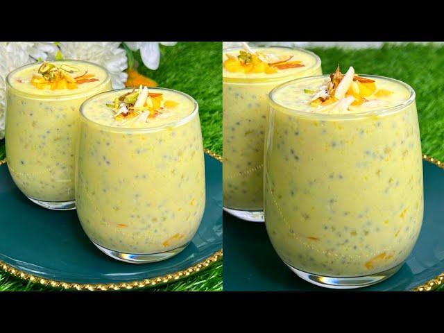 Mango Sago Dessert Recipe ️ | Refreshing Summer Dessert | Mango Tapioca Dessert