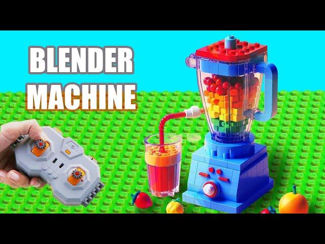 How to Make a Blender from LEGO   Juice All Kinds of Fruit