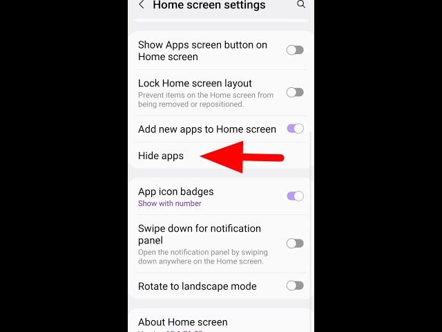 Samsung Galaxy M21 apps Hide#