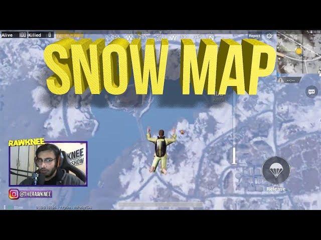 PUBG MOBILE SNOW MAP (VIKENDI) FIRST MATCH CHICKEN DINNER