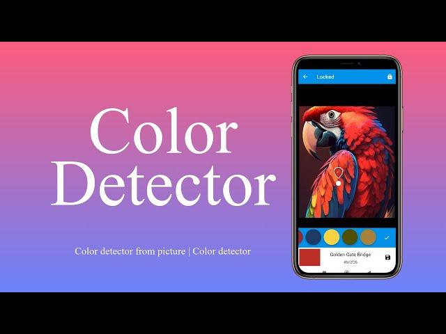 Color detector app