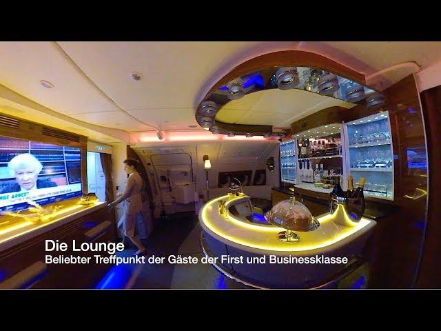 Lounge - Emirates Airbus A380 Business Class