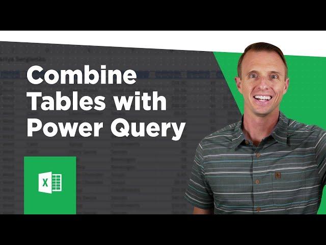 How To Combine Excel Tables And Worksheets With Power Query