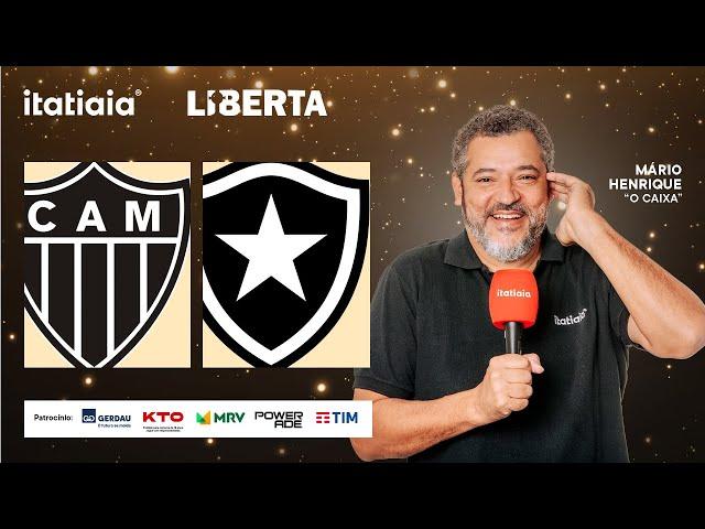 ATLÉTICO X BOTAFOGO AO VIVO NA ITATIAIA | FINAL DA COPA LIBERTADORES 2024