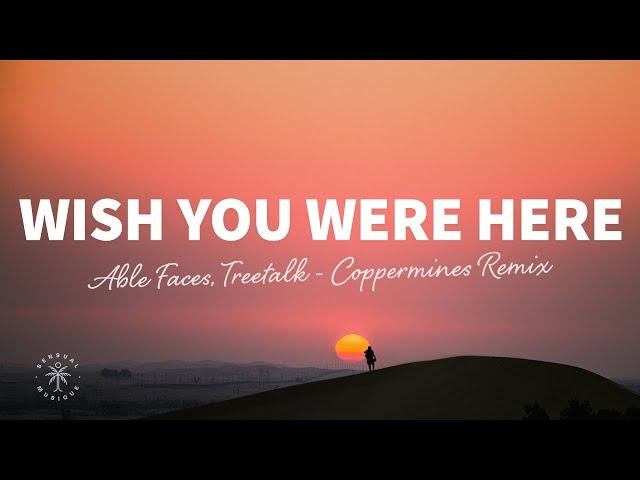 Able Faces, Treetalk - Wish You Were Here (Coppermines Remix)