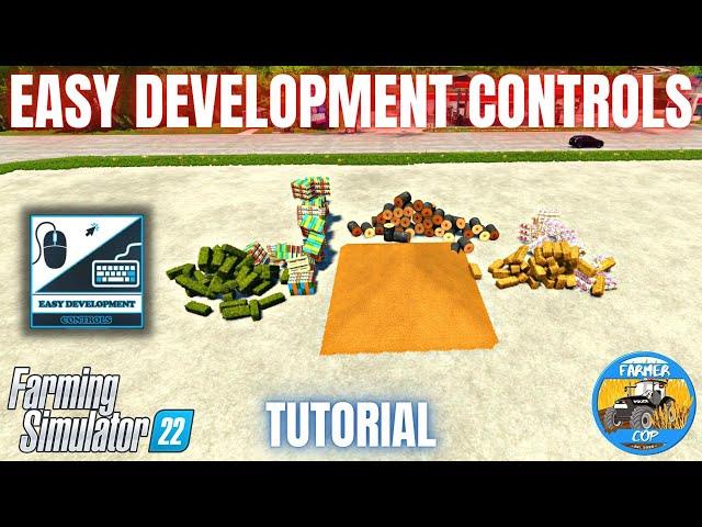 EASY DEVELOPMENT CONTROLS - Farming Simulator 22