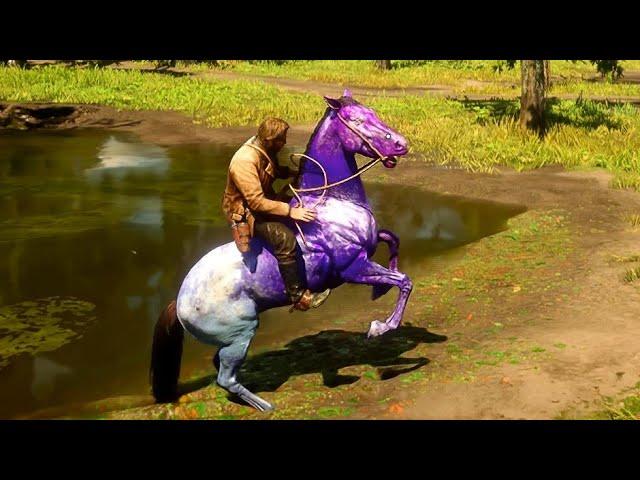 ARTHUR CATCH A BEST ASTRA HORSE - RDR2 GAMEPLAY