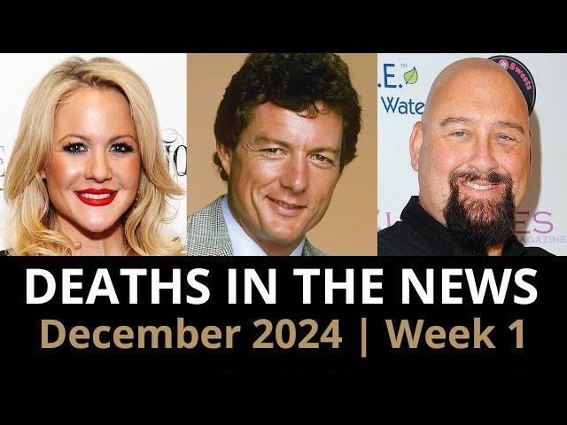 Who Died This Week | Celebrity Deaths December 2024 Week 1