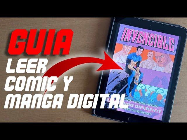 Apps para leer comics y manga - GUIA COMPLETA 2022