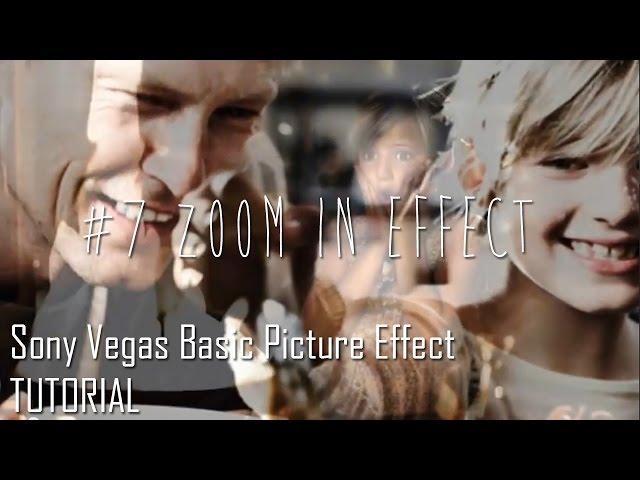 ► Picture Effect #7 [Zoom In Effect] | Sony Vegas Tutorial