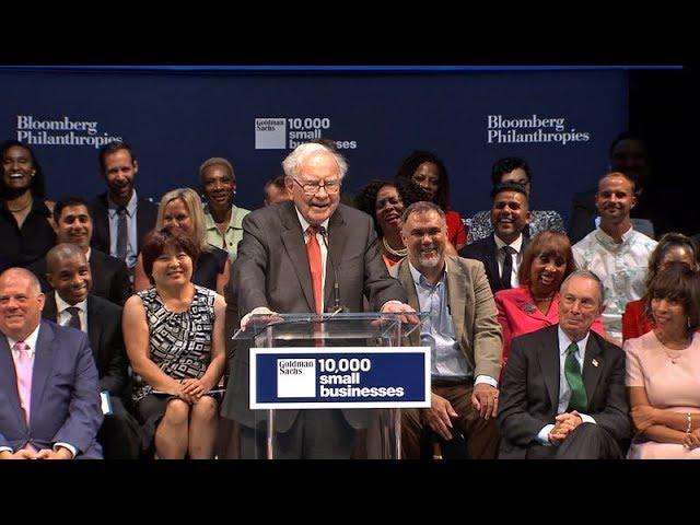 Warren Buffett Shares Advice With Small Business Owners