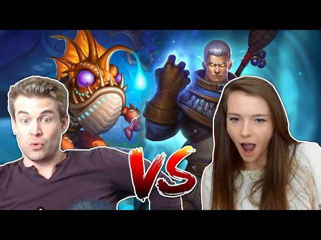 (Hearthstone) Kibler VS Alliestrasza and The Endless Anglers