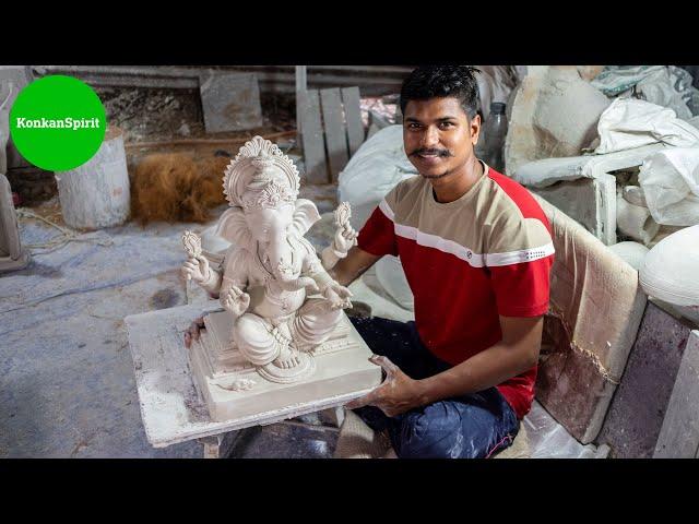 Ganesh idol Making | How to Mold and Cast