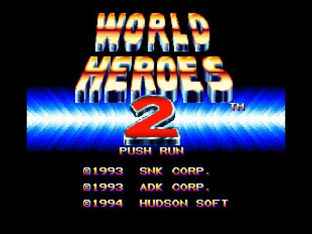 PC Engine CD Longplay [030] World Heroes 2 (JP)