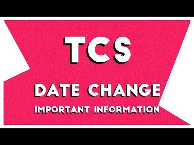 (Very Important) TCS NQT Exam Date Change