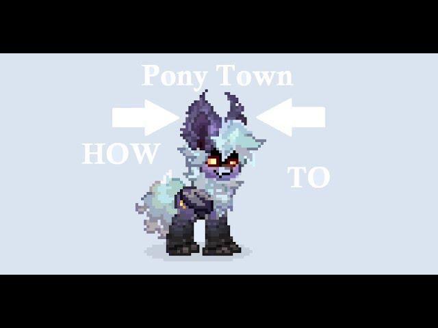 How to make HUGY FLUFFY Ears in Pony Town