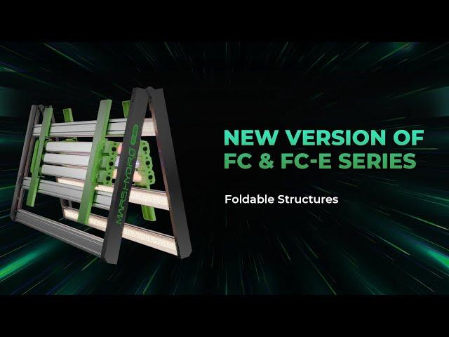 Mars Hydro 2024  New Version of FC & FC-E Series: Foldable Structures