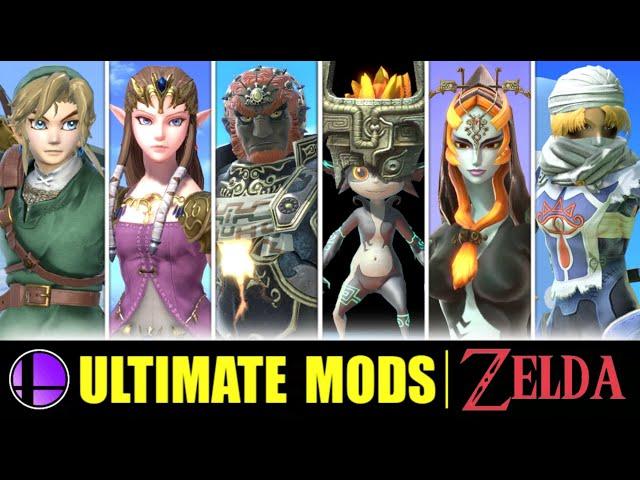 Twilight Princess Mods in SMASH ULTIMATE!