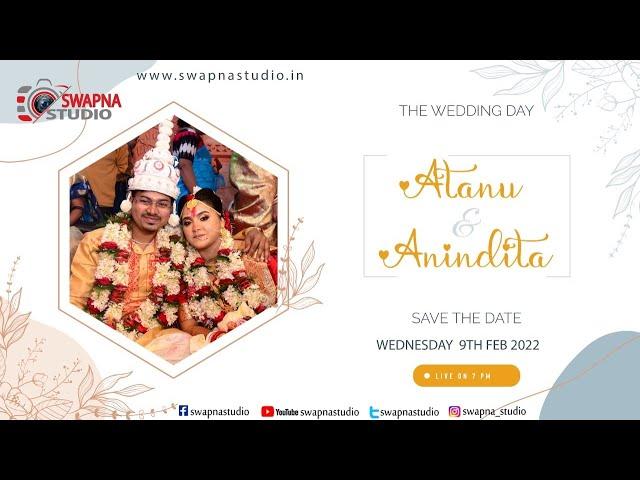 ATANU WEDS ANINDITA  | SWAPNA STUDIO 2022 | PRANTIK RETREAT | Swapna Studio Live