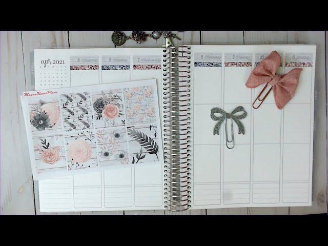 Plan with Me | Life Planner | ft. MeganReneePlans | April 5-11, 2021 | Teresa Plans