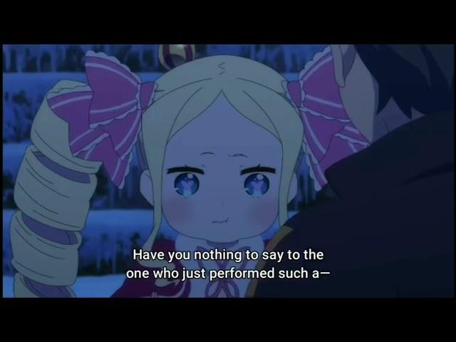 Re:Zero | Subaru & Beatrice cutest moment