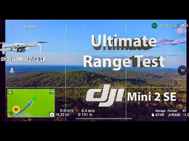 DJI Mini 2 SE - The Ultimate Range Test!