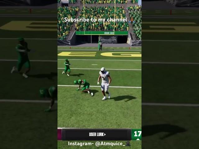 Even the Lag couldn’t stop me  #oregon #ncaa25 #heisman #top100 #support