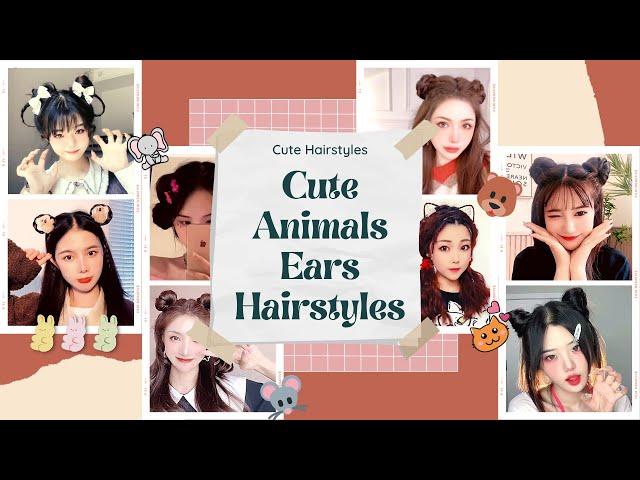 Cute & Easy Hairstyles Inspired by Cute Animal Ears Tutorial