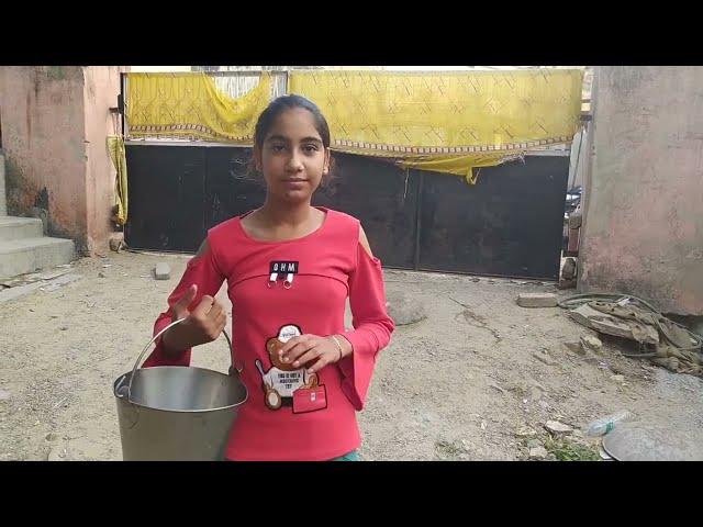 indian village girl cow milking by hand/ how to cow milking by hand/ cow milking full video