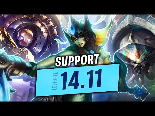 14.11 Support Tier List/Meta Analysis - (First Strike, Dawncore, Helia, etc) League of Legends