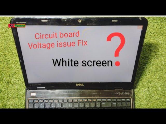 Dell Laptop White screen problem || Fix With Jumper wire only || Solved