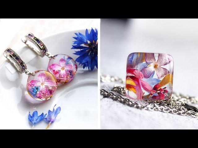 Top Dried Lilac Jewelry Ideas You'll Love | amazing DIY ideas from Epoxy resin