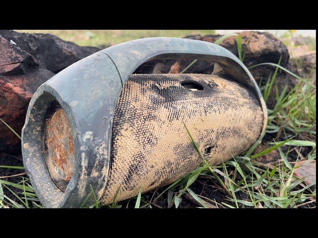 Restoration JBL  B O O M B O X speakers |  Restore Abandoned Bluetooth speaker