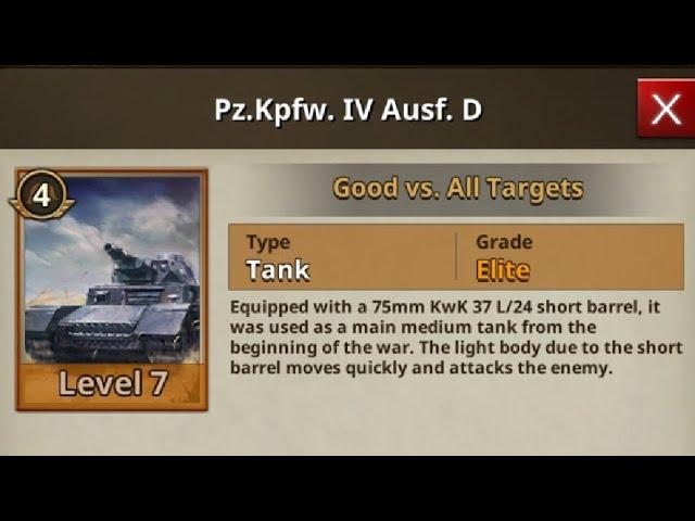 New Update New Units is here "Pz.Kpfw. IV Ausf. D" - Road to valor WWII