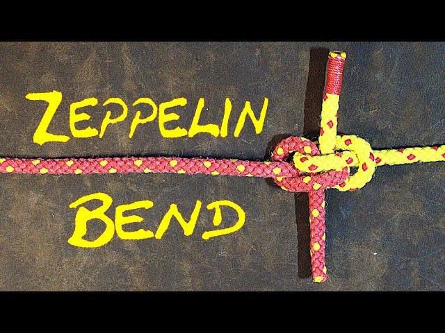 How to Tie the Zeppelin Bend or How to Tie the Rosendahl Bend