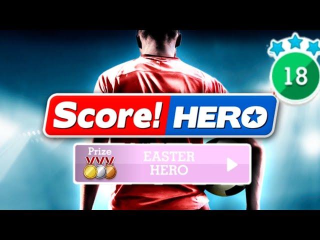 Score! Hero - Easter Hero - Level 18 - 3 Stars