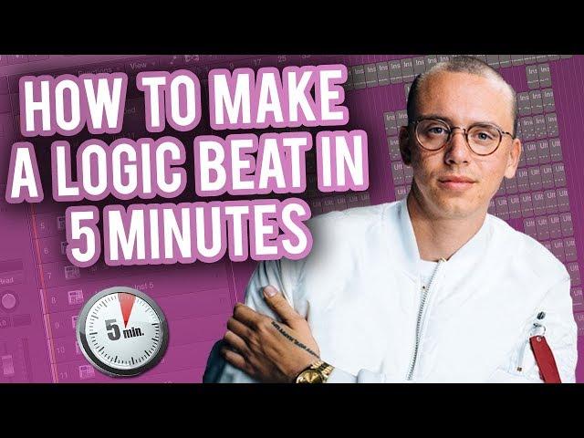 MAKING A LOGIC TYPE BEAT IN 5 MINUTES | How to Make a Logic Type Beat Tutorial Logic Pro X