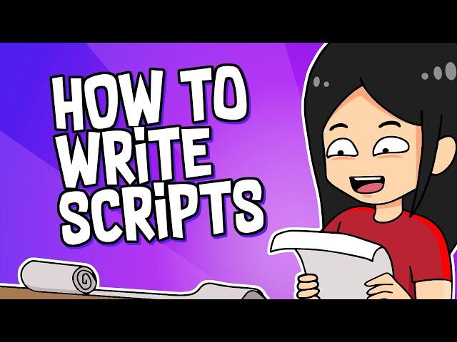 How I Write My Scripts for Animations // TIPS for Scriptwriting