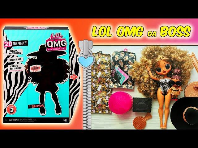 ЛОЛ ОМГ Да БОСС| NEW LOL OMG Dolls DA BOSS 3 series| РАСПАКОВКА и обзор куклы