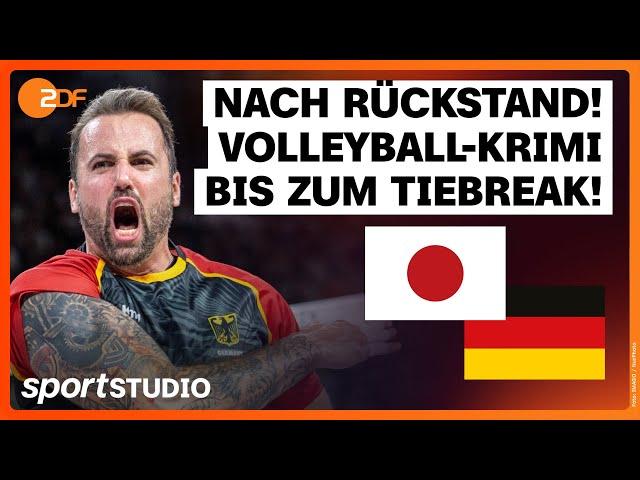 Japan – Deutschland Volleyball Highlights | Olympia Paris 2024 | sportstudio