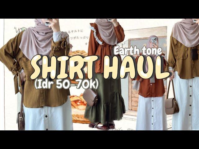 SHOPEE HAUL KEMEJA 2023 part 3! 50-70RIBUAN! Murce dan lucuu!