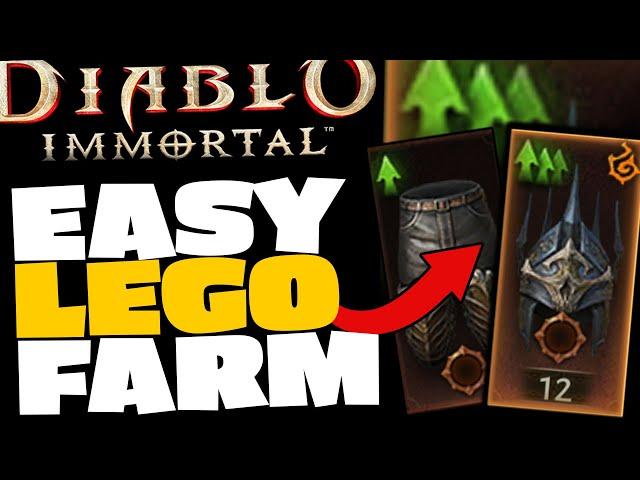 EASIEST Legendary Item FARM In The ENTIRE GAME! Diablo Immortal