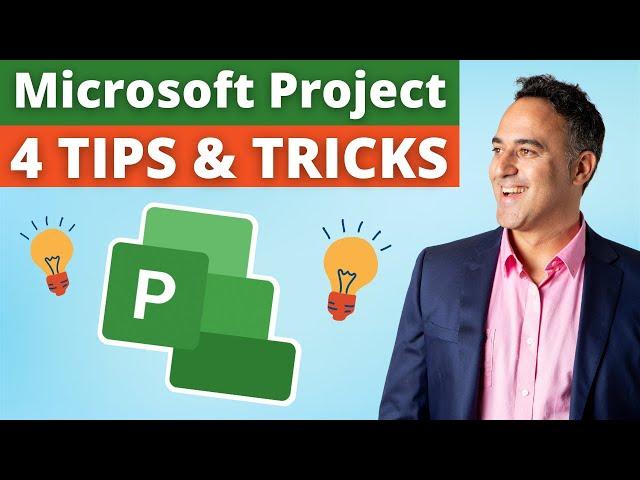 Four Microsoft Project Tips and Tricks- Including a Gantt Chart