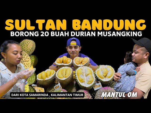 SULTAN DI KOTA BANDUNG ⁉️ BORONG 20 BUAH DURIAN MUSANGKING #durian #musangking #masduren