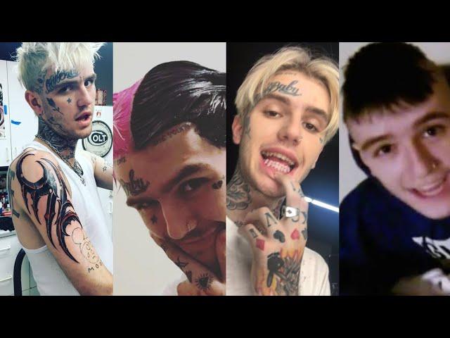 LIL PEEP'S HAIR EVOLUTION