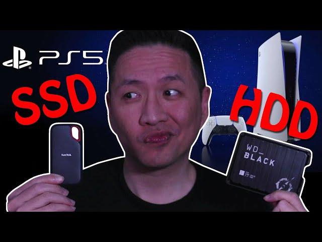 PS5's Internal SSD vs External SSD vs External HDD (PS4 Loading Speed Test)