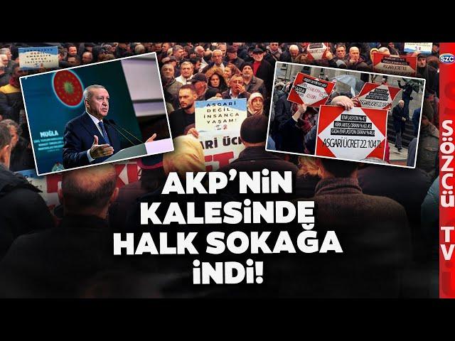 Sosyal Medyada Gündem Olan Görüntüler! AKP'nin Kalesi Trabzon'dan 'Hükümet İstifa' Sesleri