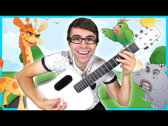 Learn Animal Sounds With Stevie T! | SILLY ANIMAL SOUNDS SONG