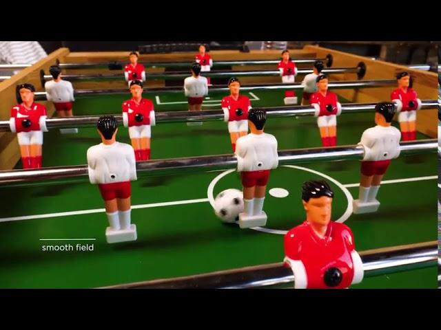 Best Choice Products 48in Competition Sized Soccer Foosball Table w/ 2 Balls, 2 Cup Holders for Hom